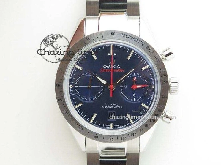 0429 Speedmaster ’57 Co-Axial OMF 1:1 Best Edition White Dial Silver Markers A9300 (Free Leather Strap) Efficient 8133
